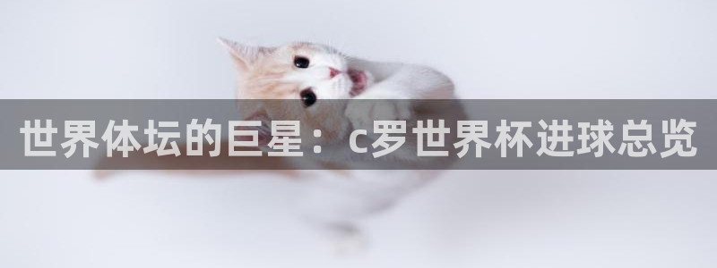 世界杯决赛预测：世界体坛的巨星：c罗世界杯进球总览